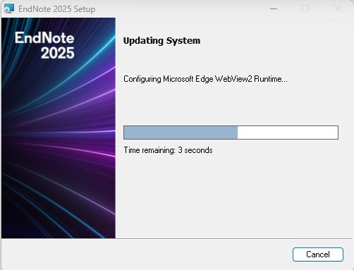 Installationsvorgang