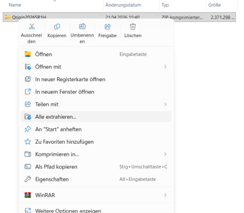 Kurzbeschreibung der Bilddatei