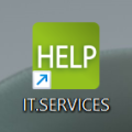 Help-Button auf dem Desktop
